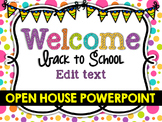 Open House Powerpoint Editable