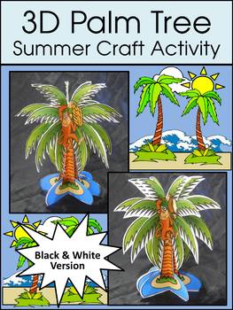 Download Open House Activities 3d Palm Tree Craft Activity By Ann Dickerson