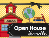 Open House - Back to School - BUNDLE - Editable Forms
