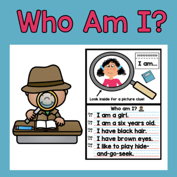 Who! Am I?: Writing by One Little | TpT