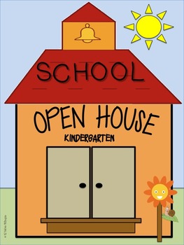 Open House Booklet in English for Kindergarten by Dual Language Dynamo