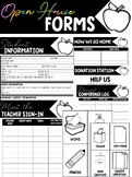 Open House Forms & Signs