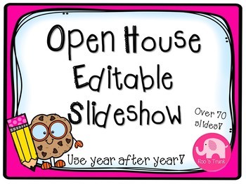 Preview of Open House PowerPoint