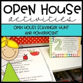 Open House Activities | Scavenger Hunt and Power Point