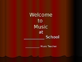 Open House PowerPoint for Your Music Department