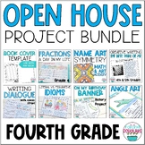 Open House Projects BUNDLE Fourth Grade Writing Math History
