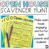 Open House Scavenger Hunt EDITABLE