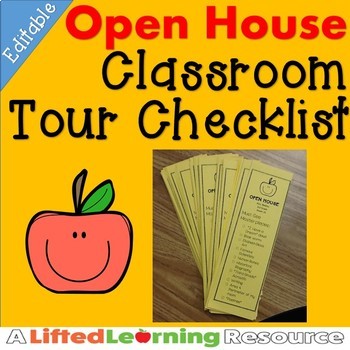 Preview of Open House Tour Checklist