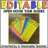 Open House Tour Guides {Editable}