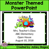 Open House or Back to School PowerPoint Presentation - Mon