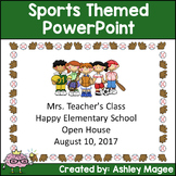 Open House or Back to School PowerPoint Presentation - Spo