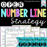 Open Number Line Strategy Freebie