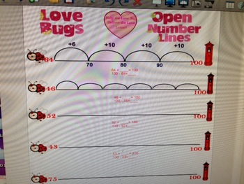 Preview of Open Number Lines