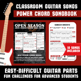Open Season - Classroom Guitar Power Chord Songbook