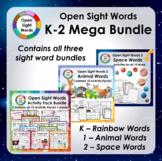 Open Sight Words for PM Readers - Mega Bundle (All Three Levels)