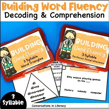 Preview of Open and Closed Syllables & More Decoding Multisyllabic Words - 3 Syllables