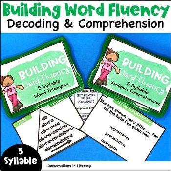 Preview of Open Syllable Closed Syllable Decoding Multisyllabic Words -5 Distance Learning