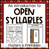 Open Syllable Worksheets