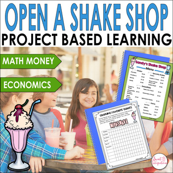 Preview of Project Based Learning - Economics - Open a Shake Shop Business