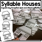 Open and Closed Syllable Review Houses
