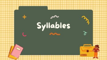 Preview of Open and Closed Syllable Slides Including Videos