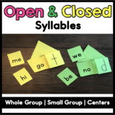Open and Closed Syllables House