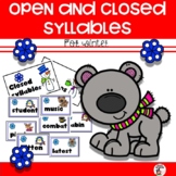 Open and Closed Syllables for Winter