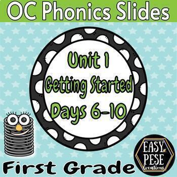 Preview of OpenCourt Phonics: Unit 1 - Getting Started pt.2 {First Grade}