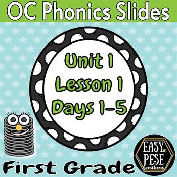 Preview of OpenCourt Phonics: Unit 1 - Lesson 1 {First Grade}