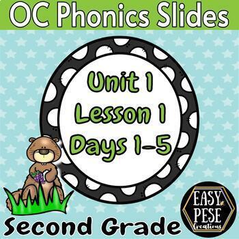 Preview of OpenCourt Phonics: Unit 1 - Lesson 1 {Second Grade}