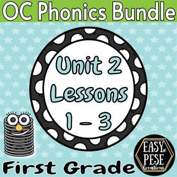 Preview of OpenCourt Phonics: Unit 2 Bundle {First Grade}