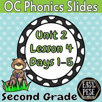 Preview of OpenCourt Phonics: Unit 2 - Lesson 4 {Second Grade}