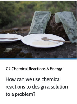 Preview of OpenSciEd 7.2 Chemical Reactions & Energy Learning Goals (LG- I Understand...)