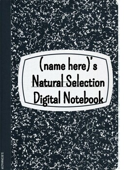 Preview of OpenSciEd Digital Notebook Unit 8.6