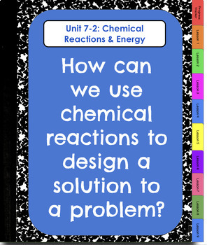 Preview of OpenSciEd Unit 7-2 Digital Notebook: Chemical Reactions and Energy
