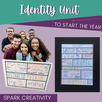 Preview of First ELA Unit of the Year: Identity