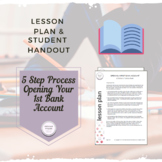 Opening a First Bank Account: Lesson Plan & Student Handout