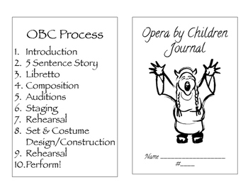 Preview of Opera by Children Journal