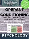 Operant Conditioning: Positive and Negative Reinforcement 