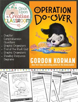 Preview of Operation Do Over by Gordon Korman Literature Unit