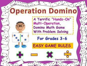 Preview of Hands-On Domino Games For Reinforcing Basic Facts