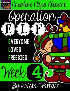 Preview of Operation E.L.F Freebie #4 {Creative Clips Digital Clipart}