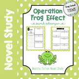 Operation Frog Effect NO PREP Novel Study Google Classroom