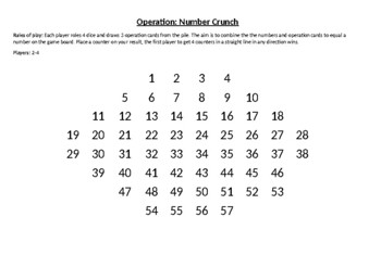 Preview of Operation Number Crunch