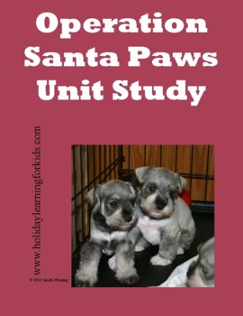 Preview of Operation Santa Paws Unit Study