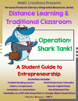 Preview of Operation Shark Tank: A Student Guide to Entrepreneurship-Distance Learning