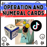 Operation and Numeral Cards for Math Fluency Mats