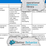 Operational Definition Library (Guide)