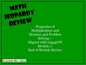 Preview of Operations & Algebraic Thinking 3rd Grade CCSS Math Promethean Game