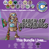 Order of Operations Unit Bundle - Pre Algebra Notes, Homework & Activities 